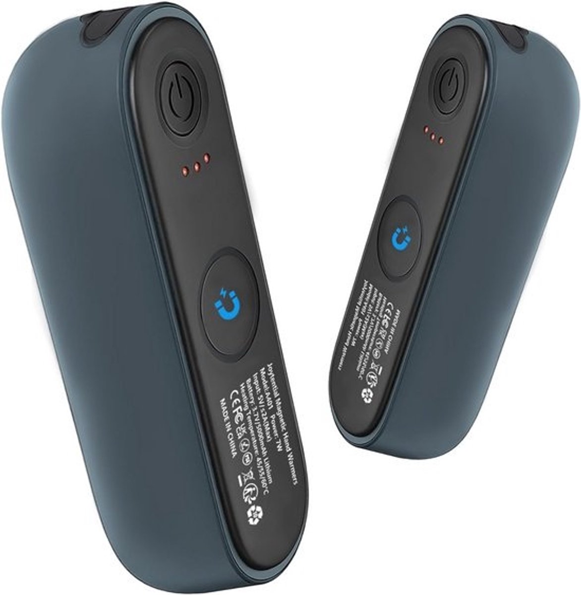 Oplaadbare Magnetische Handwarmer met 3 Verwarmingsstanden voor Buitenactiviteiten