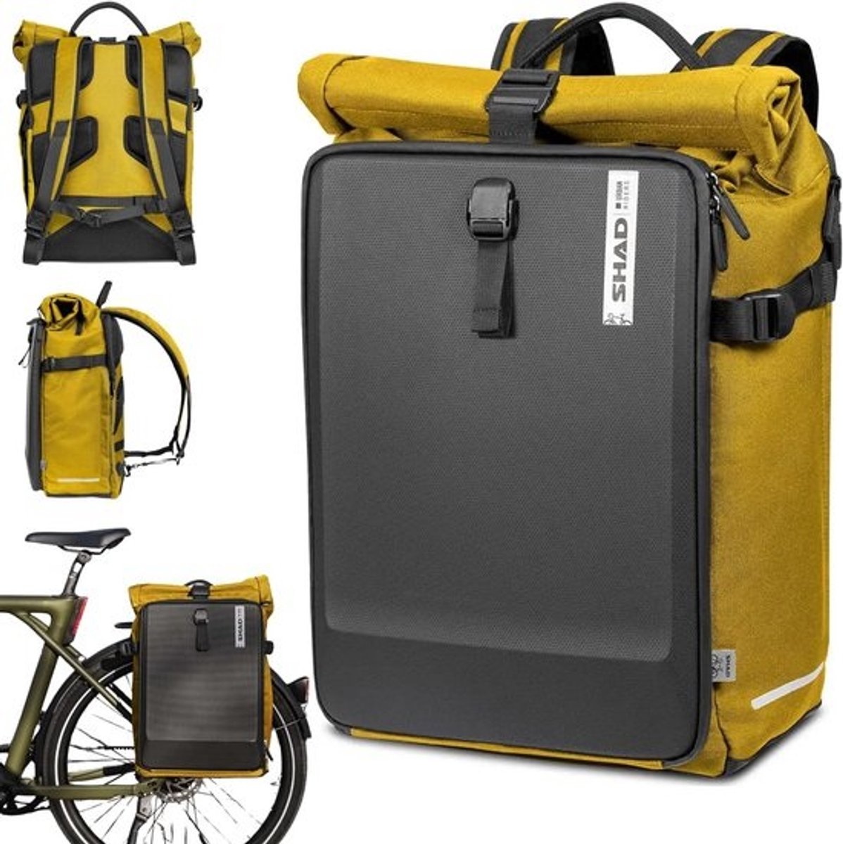 Veelzijdige Fietsrugzak 22L - Waterdichte Fietstas met Laptopvak en Groot Draagvermogen