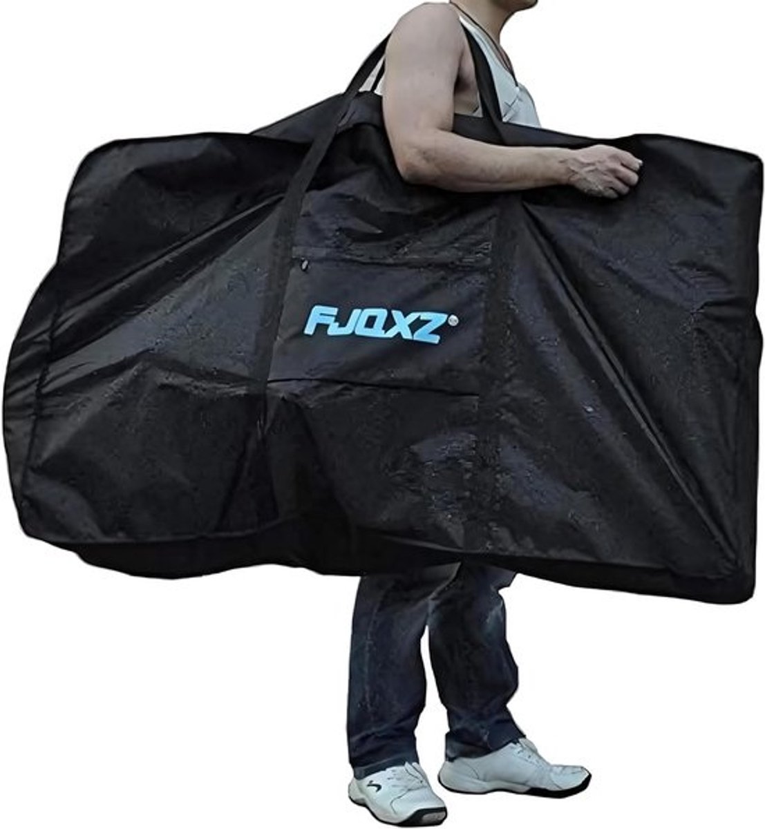 Opvouwbare Fietstas - Fiets Transporttas - Fiets Vervoeren - Waterdicht Materiaal - 26 Inch - Zwart