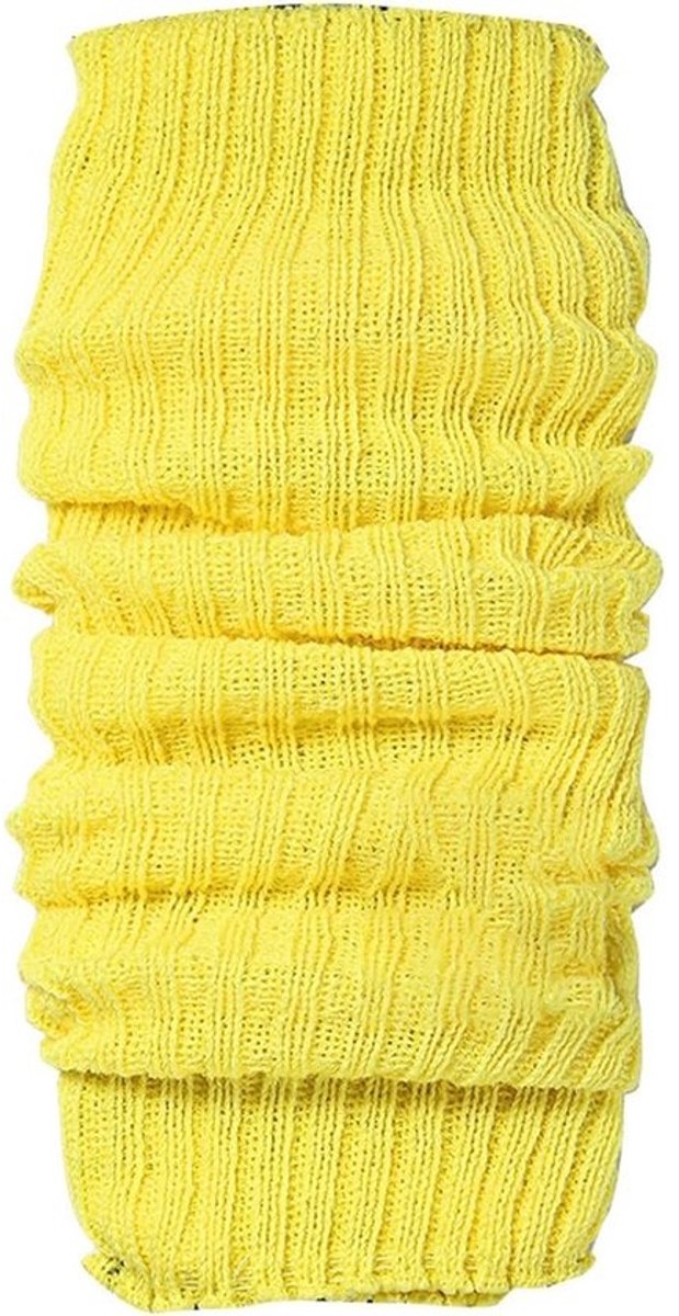 Warme Voetwarmers - Dijkousen Gebreid - Feestelijk Warm - Zacht Flexibel Materiaal - One Size - Neon Kleuren