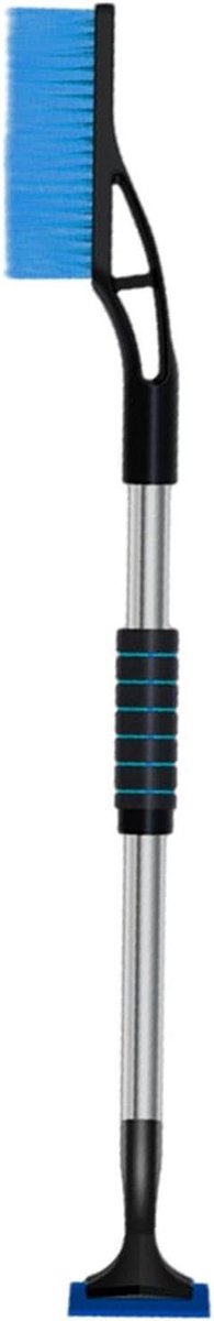Sneeuwschuiver Auto - Sneeuwschep Opvouwbaar - Sneeuw Ruimen - Uitschuifbare Handgreep - 65 cm - Blauw