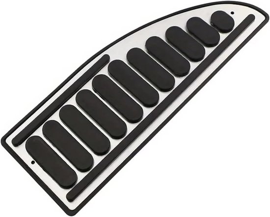Autopedalen Hoezen - Pedaalhoezen Auto - Veiliger Rijden - Antislip Ontwerp - Set van 2 - Zilver — afbeelding 5