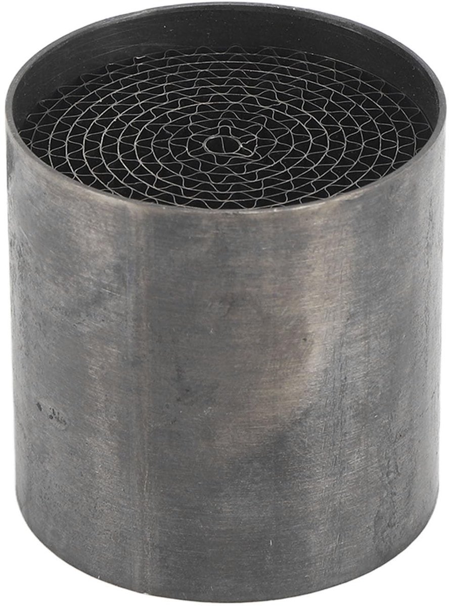 Dailygoods- Uitlaatpijp Katalysator - Roestvrij Staal - Universeel voor Motor - Verbeterde Geluidsdemping - Duurzaam - Comfortabele Rijervaring - Uitlaatdemper