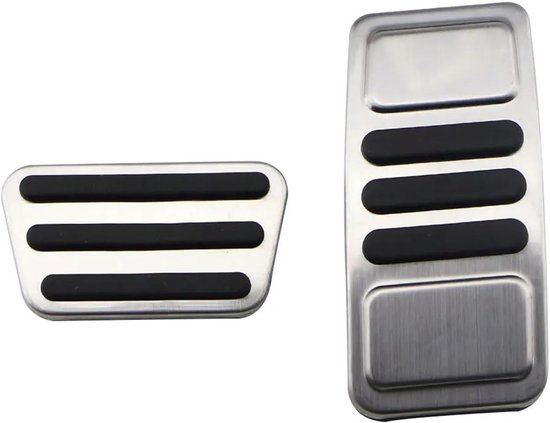 Pedaal Covers - Auto Pedalen - Verbeter Rijervaring - Antislip Ontwerp - Set van 1 - Zilver — afbeelding 3