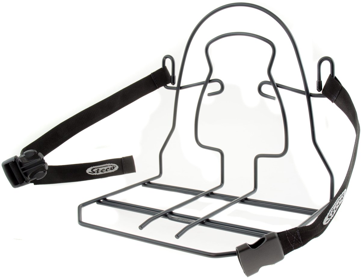 CORDO Monkey-Mee - Bagagedragerverbreder - Fietstas drager - Schooltas - Fiets bagage - Inclusief spanband