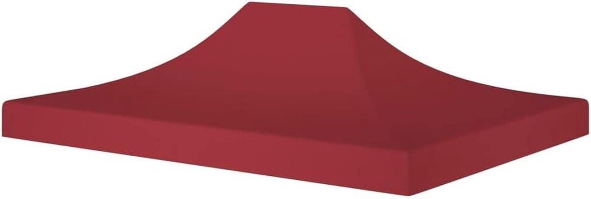 Tentdak Vervanging - Luifel Dak - Buiten Bescherming - Waterdicht UV-bestendig - 410x280 cm - Bordeauxrood