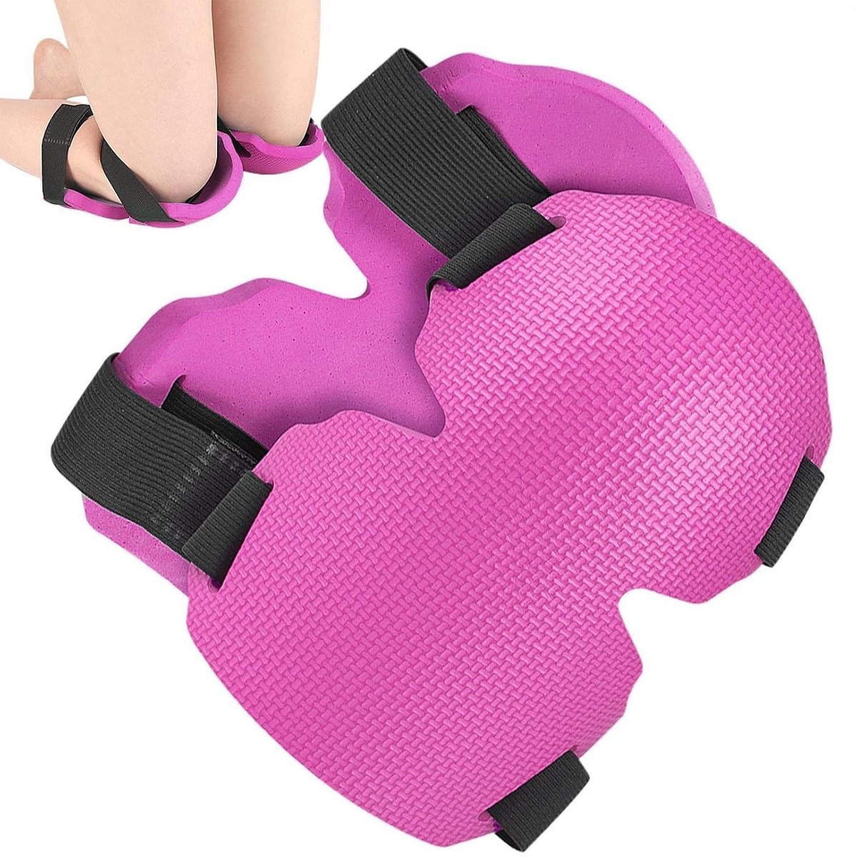 Kniebeschermers Tuinieren - Knielkussen Beschermend - Werk Beschermen - Antislip Stabiliteit - 22x15 cm - Rood