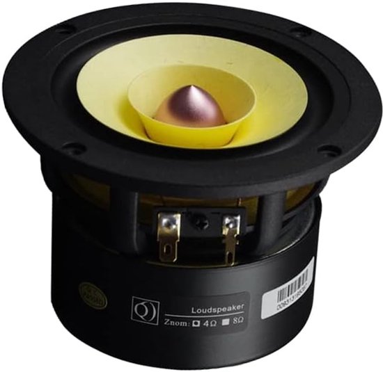 Hifi Speaker - Full Range - Muziek Luisteren - Gegoten Aluminium - 4 Inch - Zwart — afbeelding 5