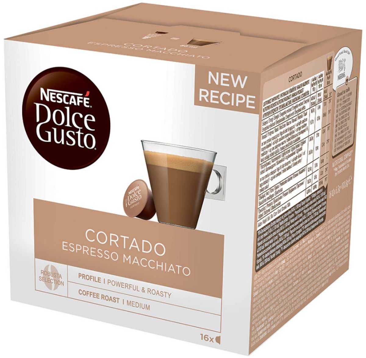 Nescafé Dolce Gusto capsules Cortado Espresso Macchiato - 48 koffiecups voor 48 koppen koffie thumbnail 5
