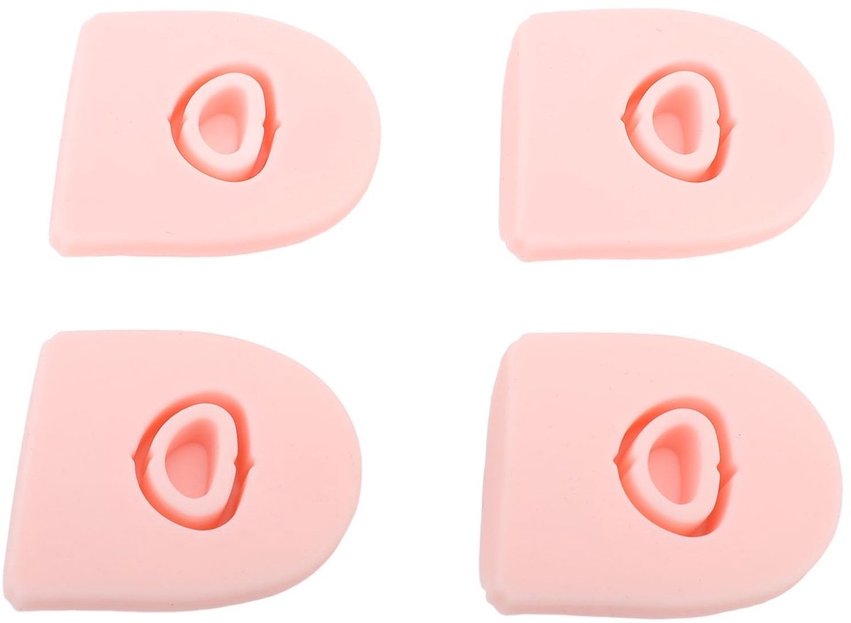 Dailygoods- Siliconen Deksel Antilek - Siliconen Deksels - Vervangende Stop - 4 Stuks - Geschikt voor Freesip Fles - Eenvoudig te Installeren - Flesdeksel