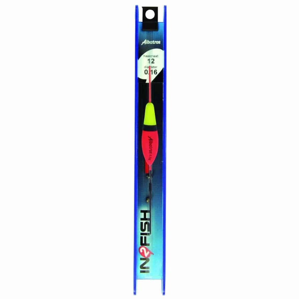 Albatros IN2FISH Tuig TR12 kant-en-klaar vistuigje 10 cm 0,8 gram haakmaat 12