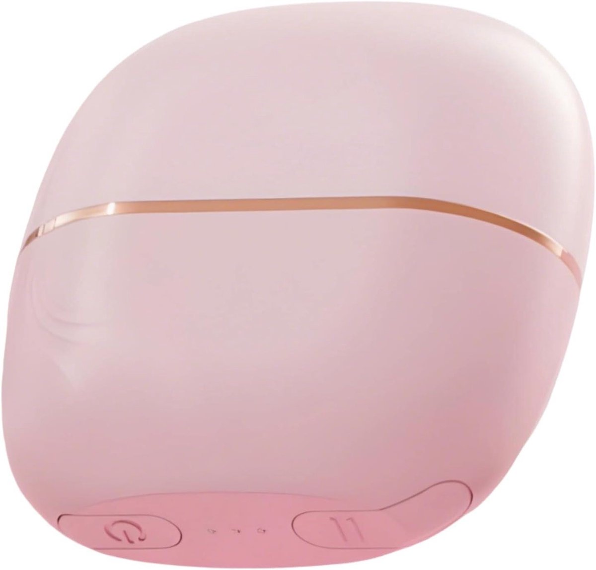 Draadloze Stijltangborstel - Mini Hete Kam - Haar Styling - 3 Warmte Niveaus - Zakformaat Ontwerp - Roze
