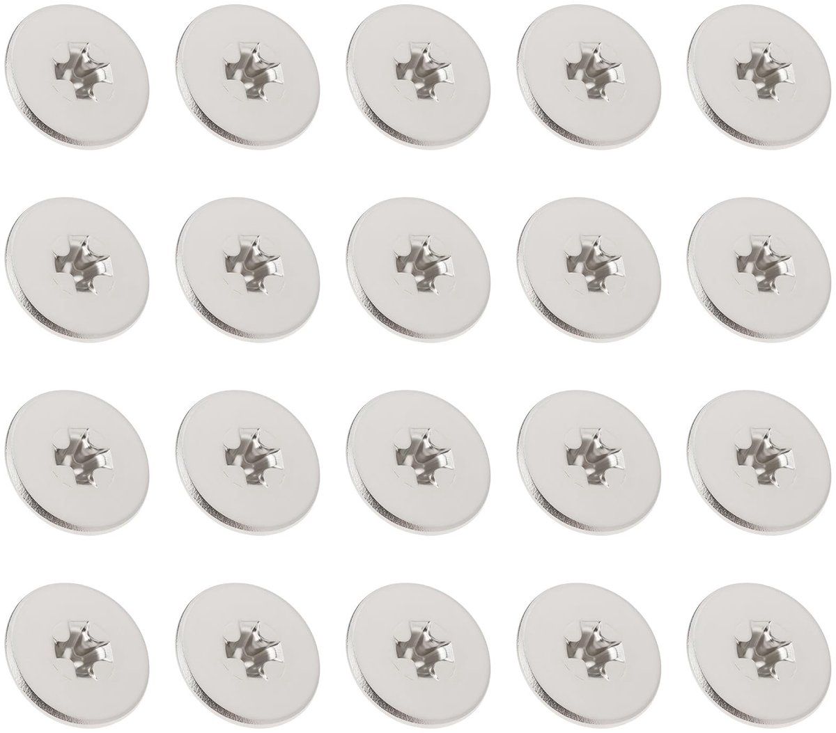 Dailygoods - 100 Stuks M2.5 Grote Kop Schroeven voor Computerscherm