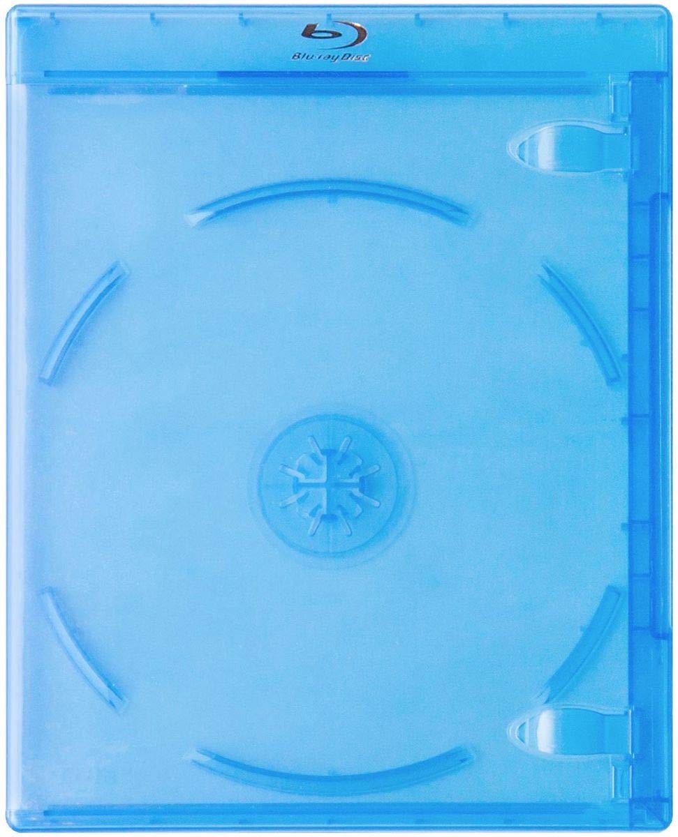 Dailygoods- CD Hoezen Hoogwaardige Kwaliteit - 11mm Spine - Pack van 10 - Blu-Ray Cases - Met Logo - Standaard Formaat - Bluray Hoezen