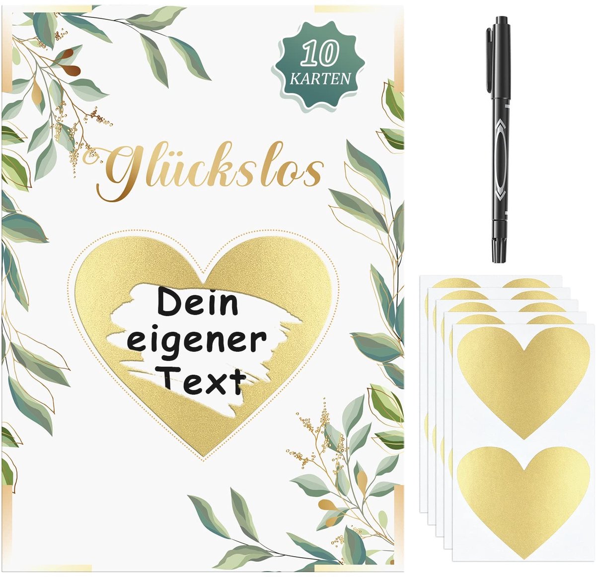 Dailygoods- Wenskaarten Set 21 Stuks - Wenskaarten Blanco - Wenskaarten Verjaardag - Wenskaarten Geboorte - Wenskaarten Bedankt - Papier 105 x 150 mm