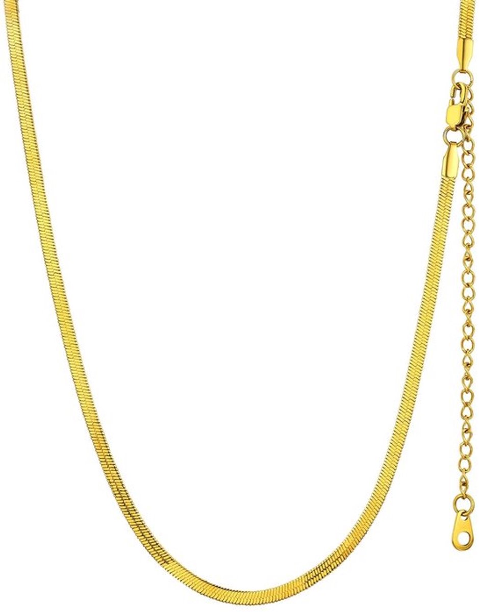 NTHProducts - Stalen Hanger - Snake Chain - Voor Kinderen - 3mm, 5mm