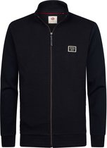 Petrol Industries - Heren Sweater met hoge kraag en ritssluiting ironcrest - Blauw - Maat XL