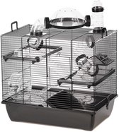 Duvoplus-Hamsterkooi-Black-Rufus-accessoires-50x33x44,5-cm-zwart