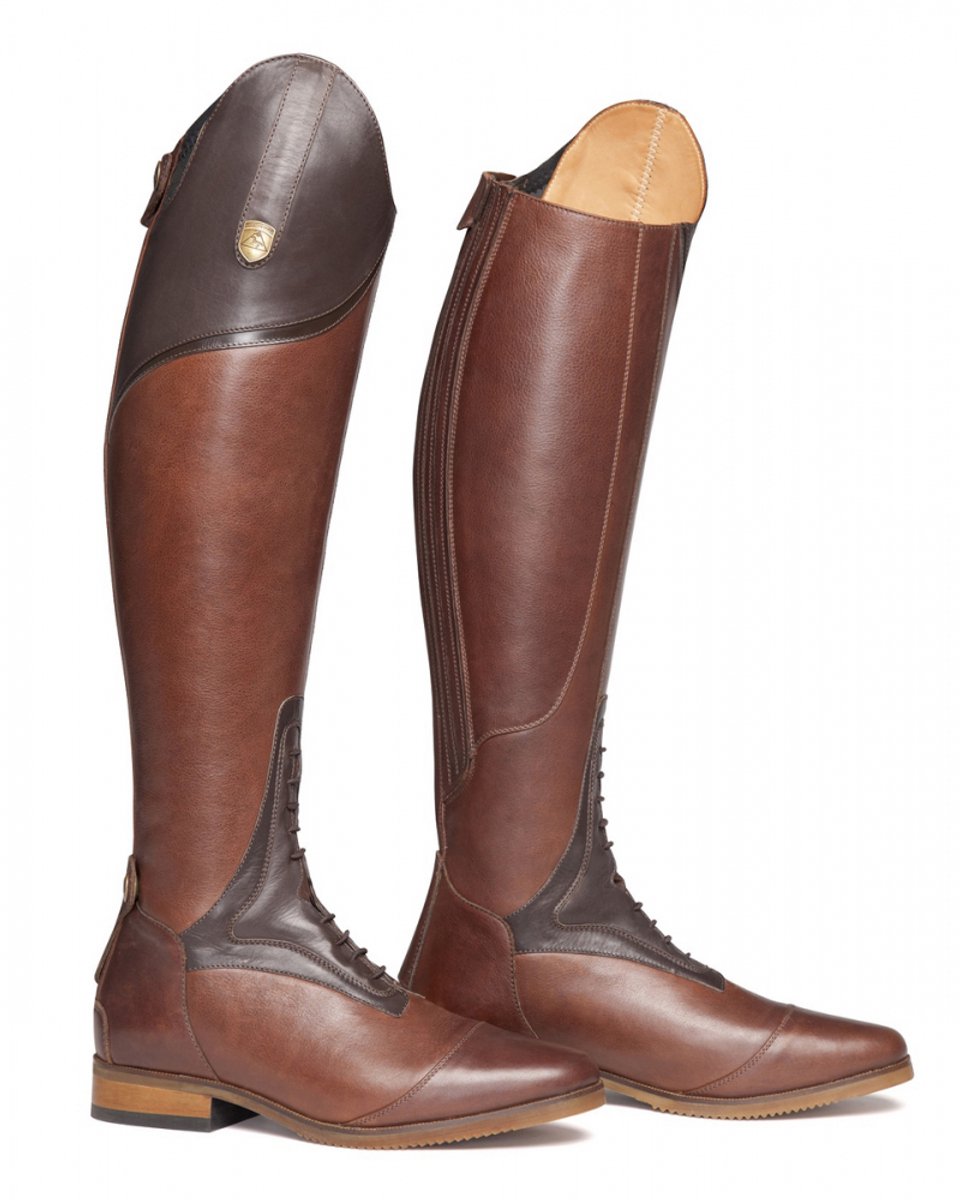 Mountain Horse Sovereign High Rider rijlaarzen - Brown - Short - Regular - 37