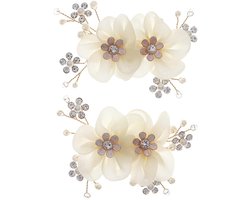 Schoenclips met Bloemen