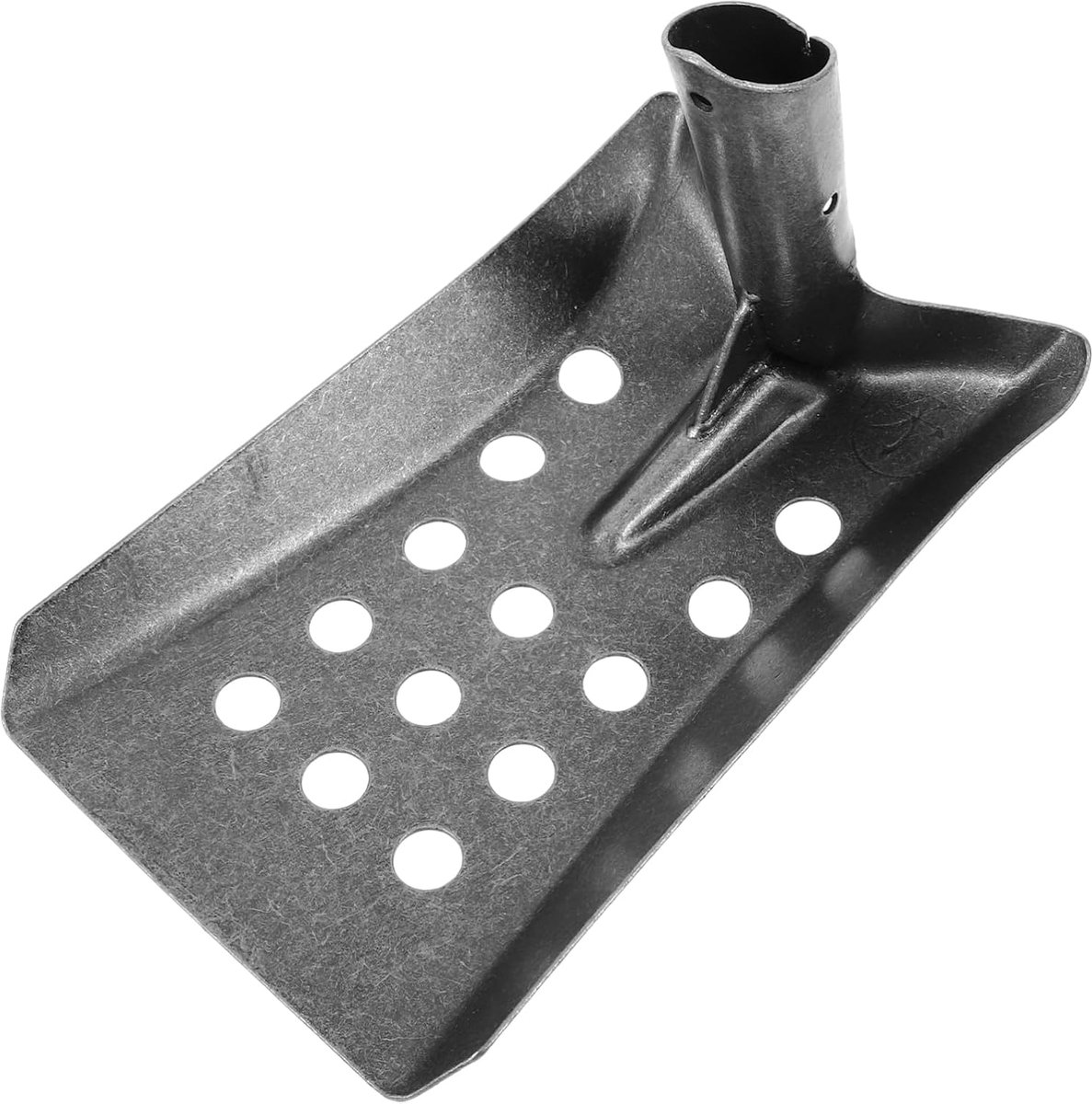 Zeef Schep - Schoonmaak Gereedschap - Afvoer Reinigen - Met Gaten - 24 cm - Zwart