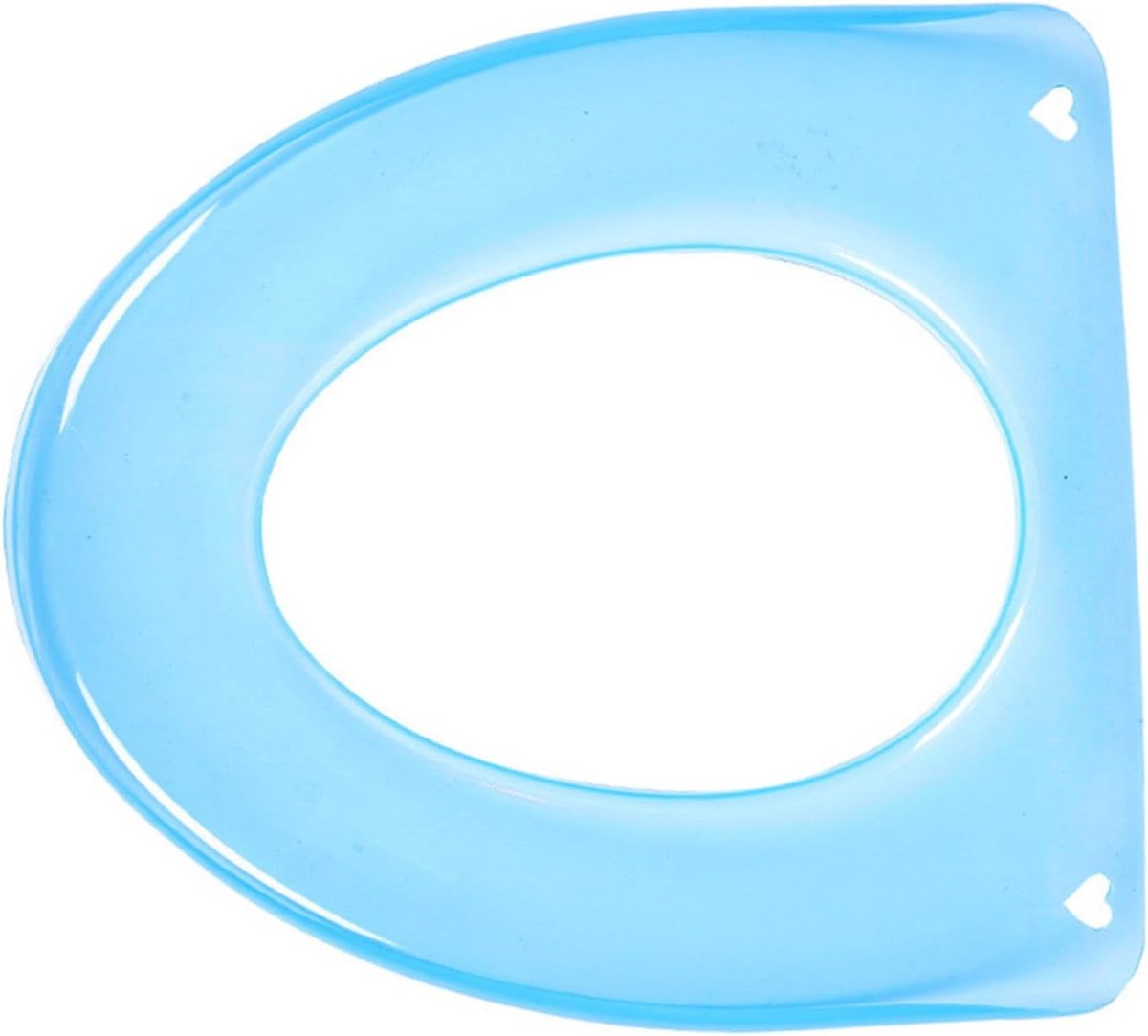 Toiletzitting Kussen - Toiletbrilhoes - Comfortabel Zitten - Waterdicht Materiaal - 41x38 cm - Blauw