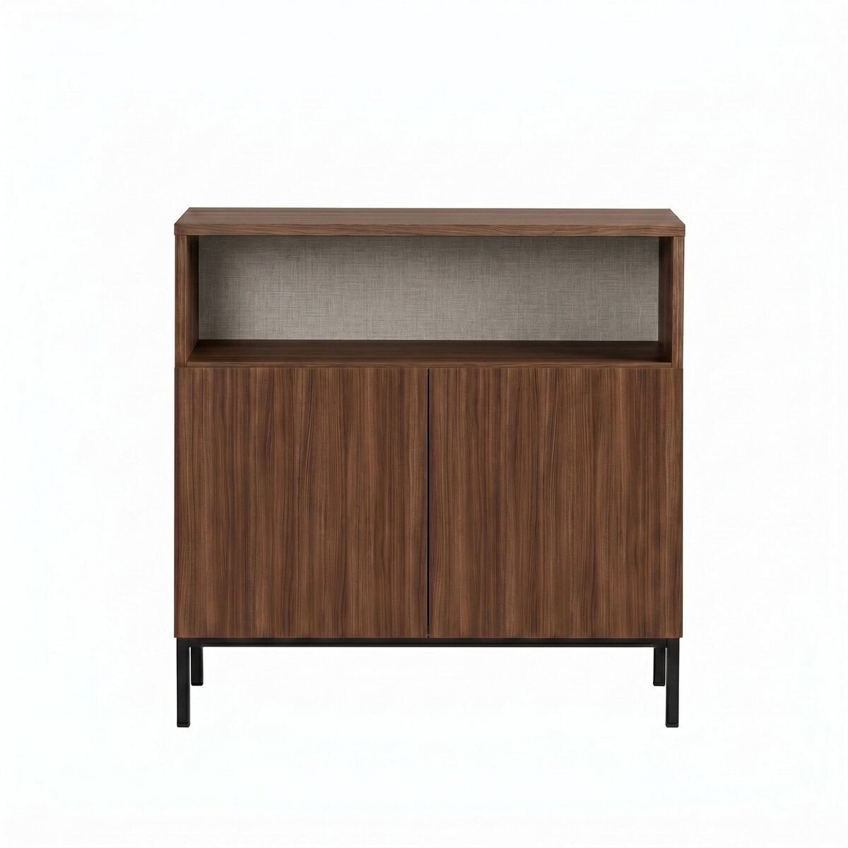 CALICOSY - Dressoir klein, 2 deuren, 1 open vak B80 cm - OLIVER