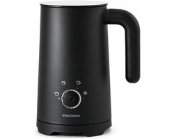 Melkopschuimer Elektrisch - RVS - Antikleeflaag - 4-in-1 Functie - Voor Koffieliefhebbers
