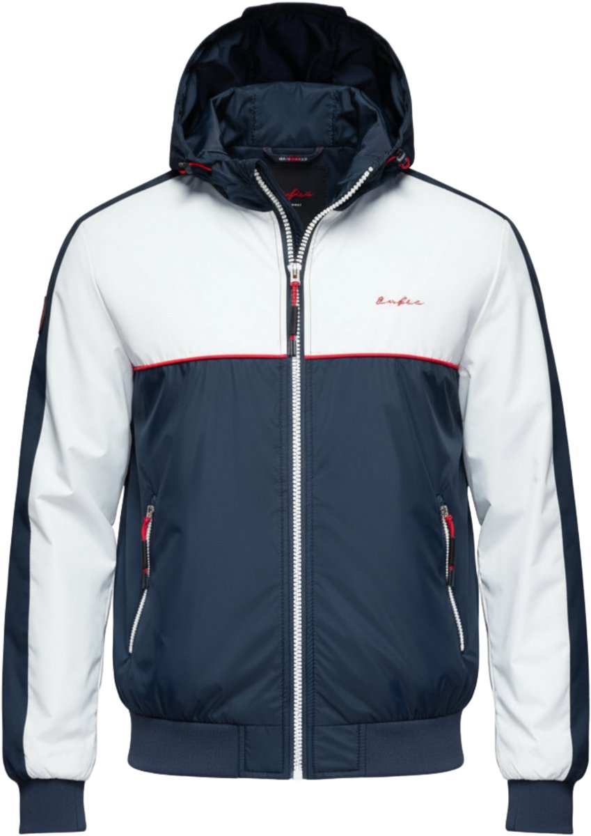 OMBRE Jas - Rits - Effen Marine L