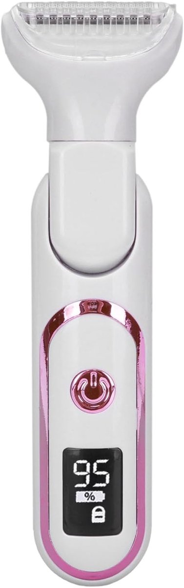 Elektrische Lichaamstrimmer - Groomer - Persoonlijke Verzorging - 5 Verwisselbare Koppen - 12.7 cm - Zwart