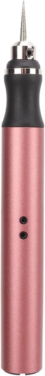 Elektrische Graveerpen - Draadloze Graveur - Doe-het-zelf Ambachten - Automatische Stroomuitvalbeveiliging - 3 Snelheden - Rosé Goud