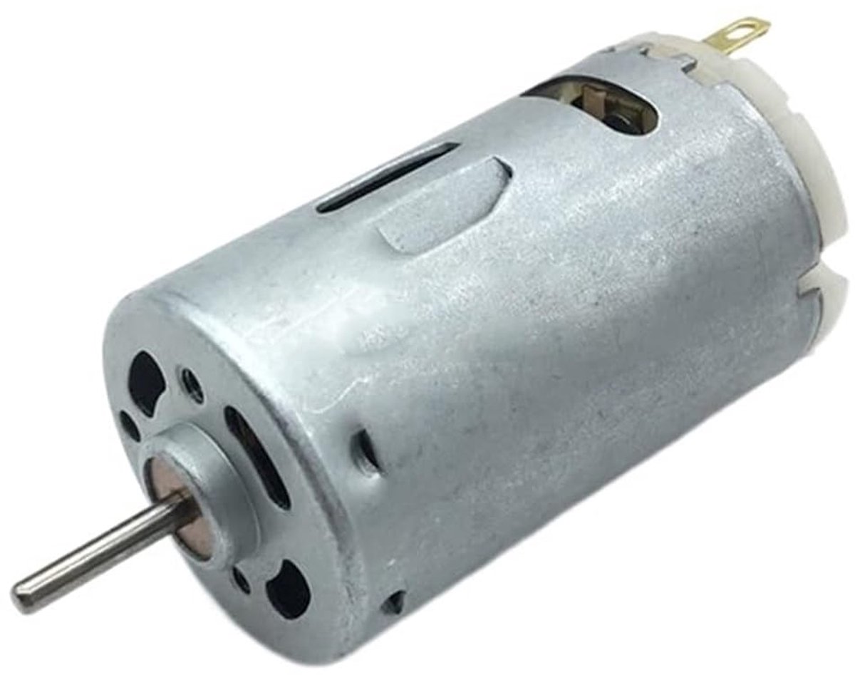DC Motor - Kleine Motor Motor - Hobby Projecten - Hoge Precisie - 24V 15000RPM - Zilver