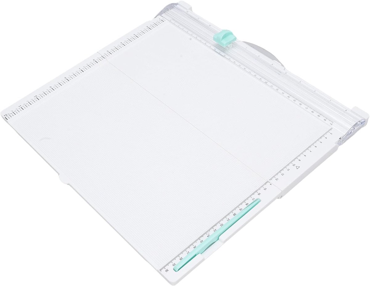 Papiertrimmer Scorebord - Papier Snijder - Kaarten Maken - Opvouwbaar Ontwerp - 33 x 356 cm - Grijs