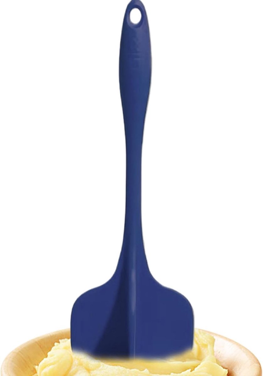 Vleesvermaler Keukengerei - Menger Pannen - Snel Eten Bereiden - Panvriendelijke Rand - 28 cm Lengte - Blauw
