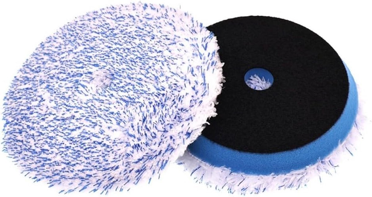 Polijstpad Microvezel - Detailing Pad Wax Pad - Auto Polijsten - Sterke Hechting - 15 x 15 x 2 cm