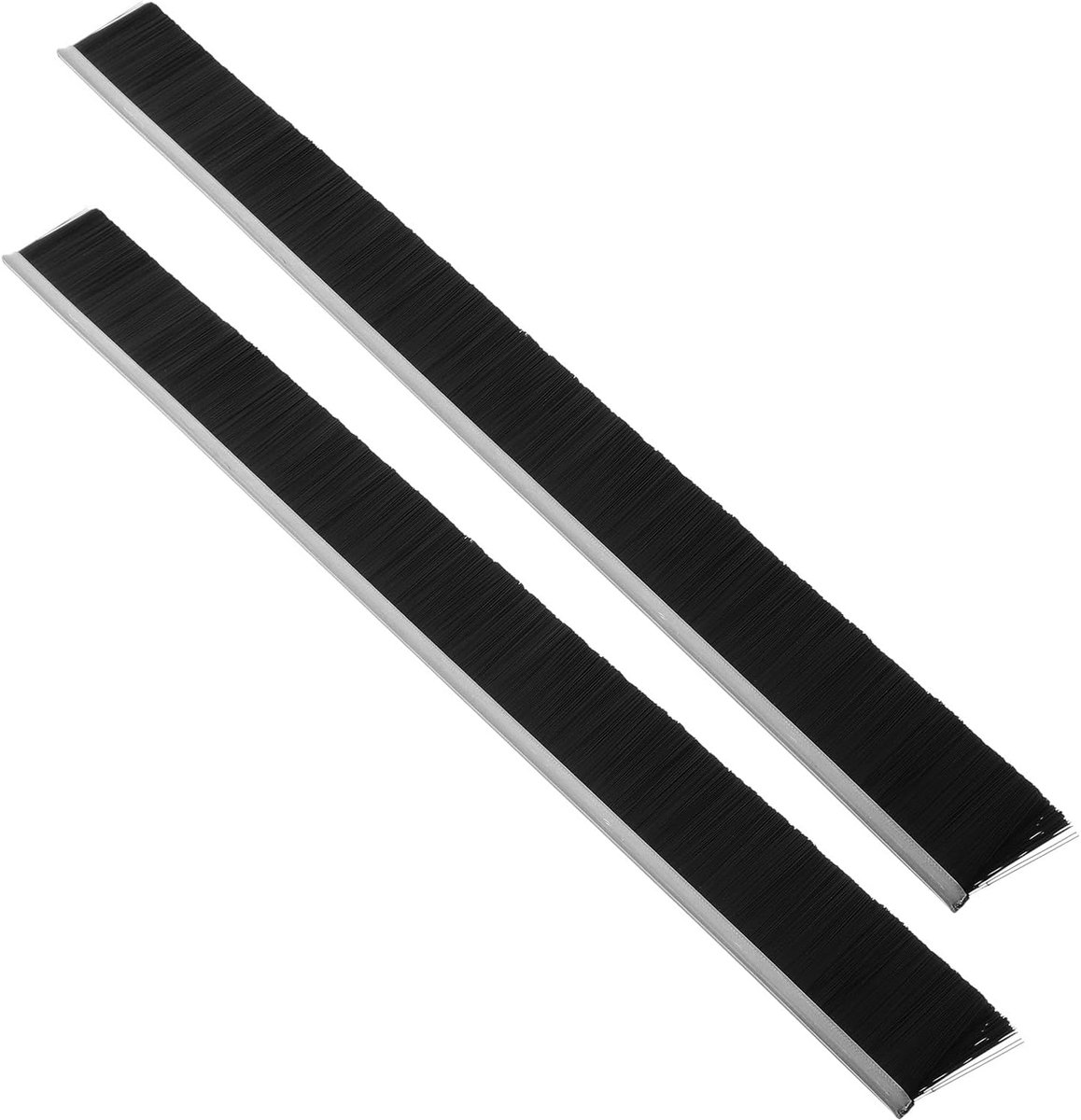 Borstel Seal Strip - Brievenbusborstel Reiniger - Brievenbus Onderhoud - Stof- en Waterdicht - 40 cm - Zwart