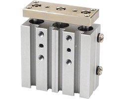 Drie-assige Cilinder - Luchtcilinder Geleidecilinder - Automatisering Besturen - Hoge Stuwkracht - 50x300 mm - Metaal