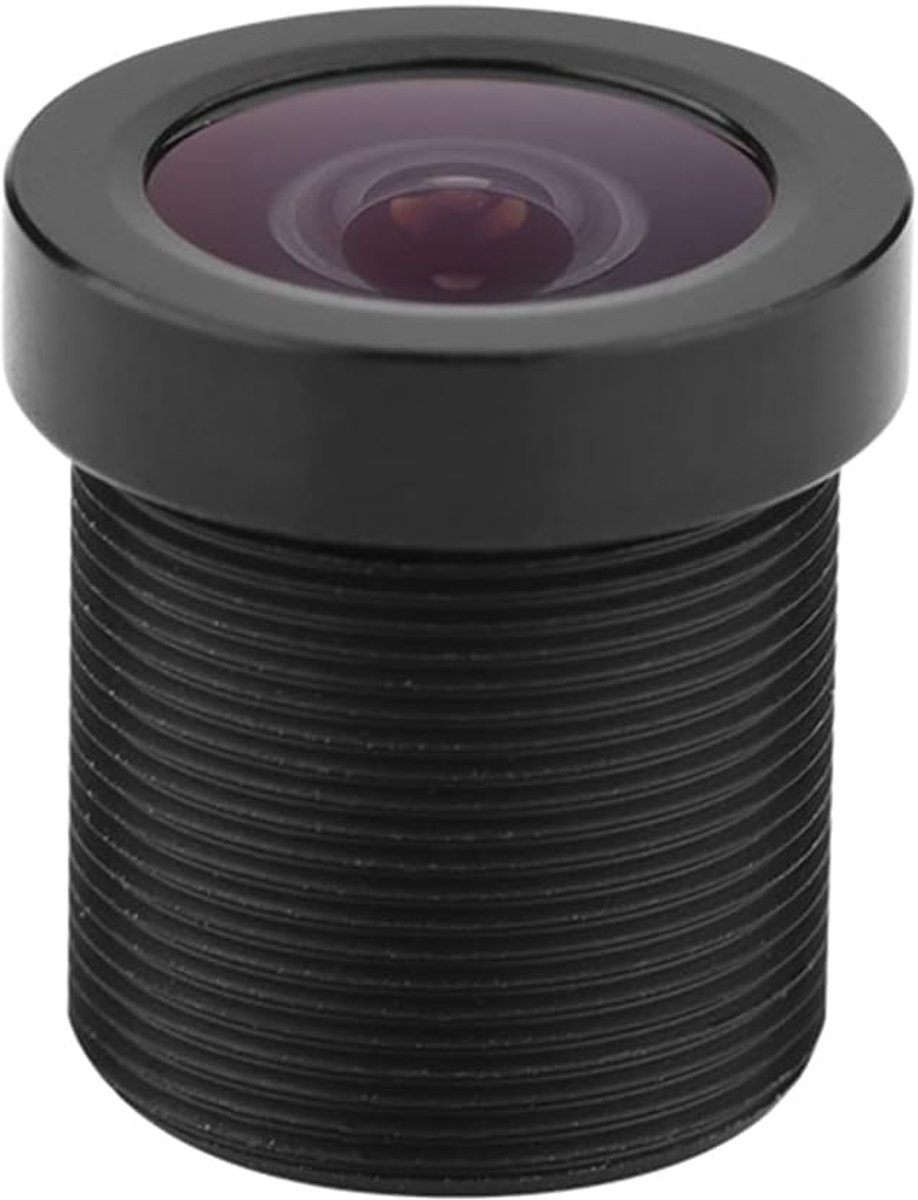 Camera Lens - Groothoek Lens - Beveiligingscamera's - Infrarood Nachtzicht - 1.8mm - Zwart