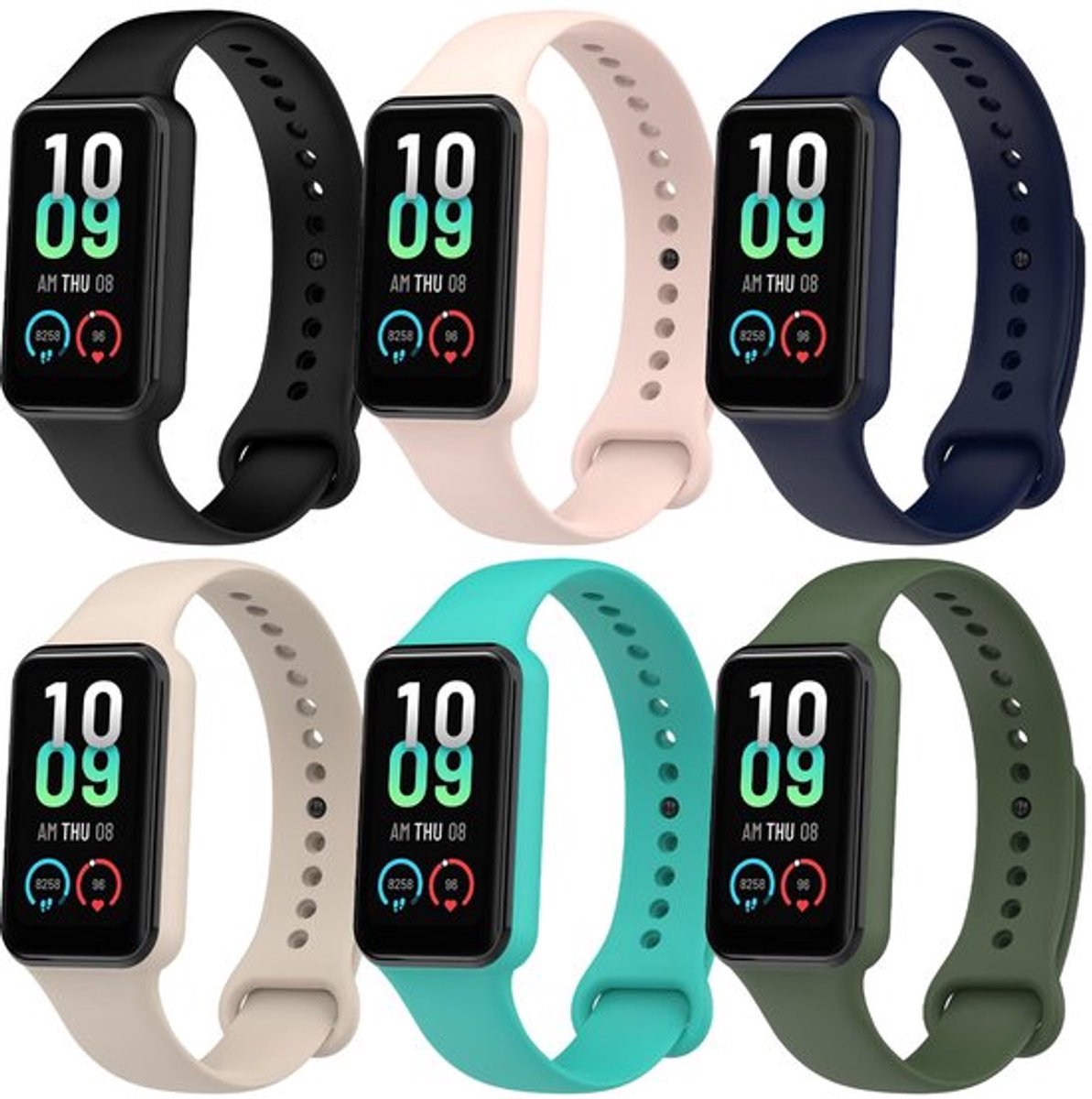 NTHProducts - Vervangband - Silicone Sport Bracelet - Stijlvol en