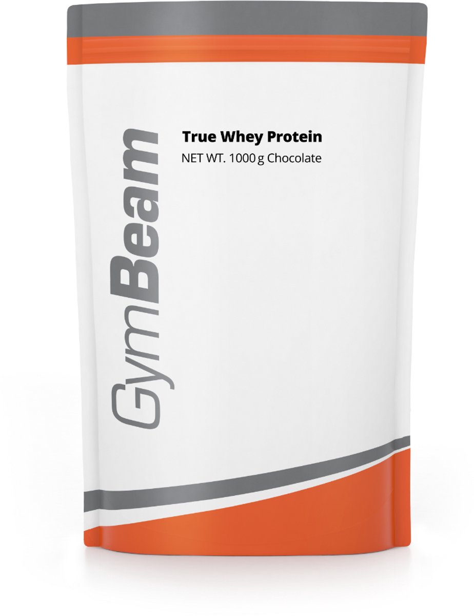 GymBeam True Whey Proteïne - Chocolade - Wei-eiwitconcentraat WPC 80 - Eiwitpoeder - 1000 gram (33 servings)