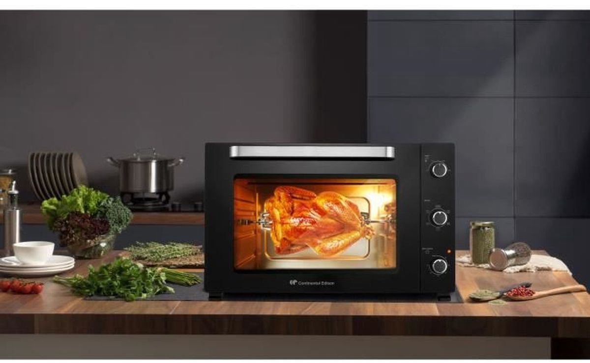 Continental Edison CEMF80B – Mini oven – Rotisserie – 75L – foto 5