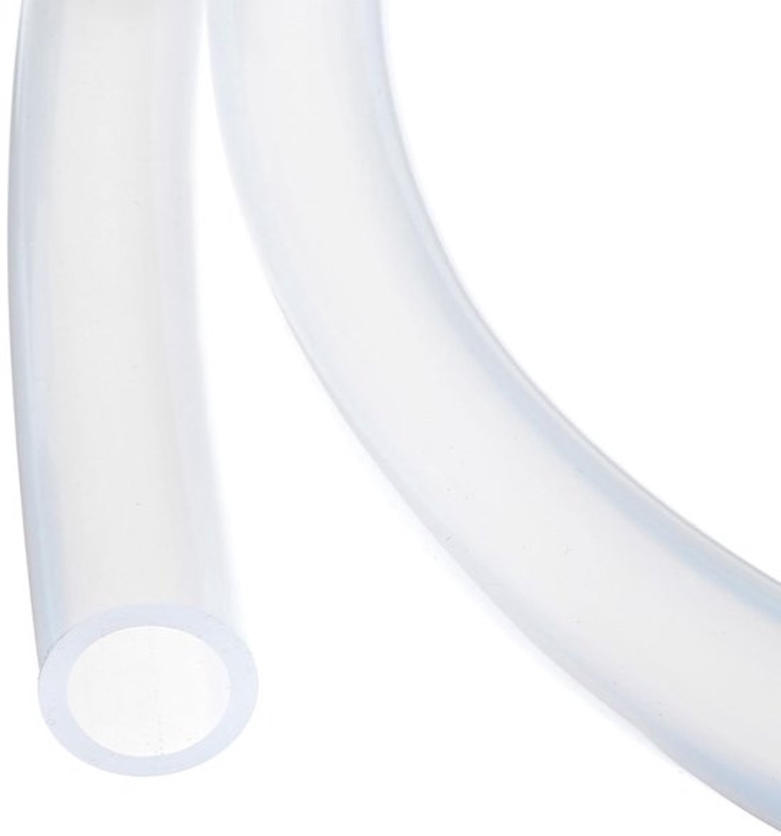 Silicaten slang 2 meter, 19 mm ID, 25,4 mm OD