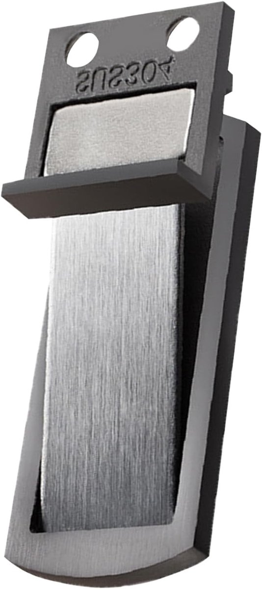 Magnetische Deurstopper - Stootvrije Deurhouder - Stil Huis - Ultra Dun Ontwerp - 6.8 cm - Grijs