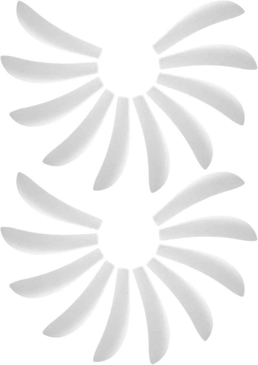 Schouderpads voor Hangers - Kledingbeschermers Vorm - Kleding Beschermen - Antislip Fluwelen Afwerking - 24 Stuks - Wit