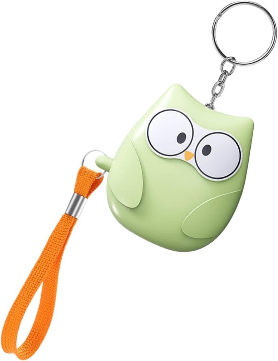 Persoonlijk Alarm - Veiligheidssleutelhanger - Zelfbescherming - 130 dB Geluid - 6x3x7 cm - Groen