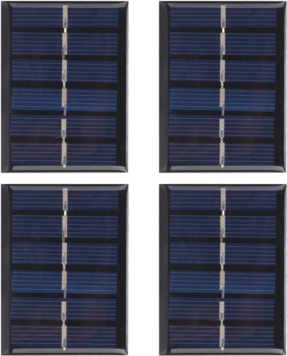 DIY kit zonnepanelen - 4 stuks, energie produceren