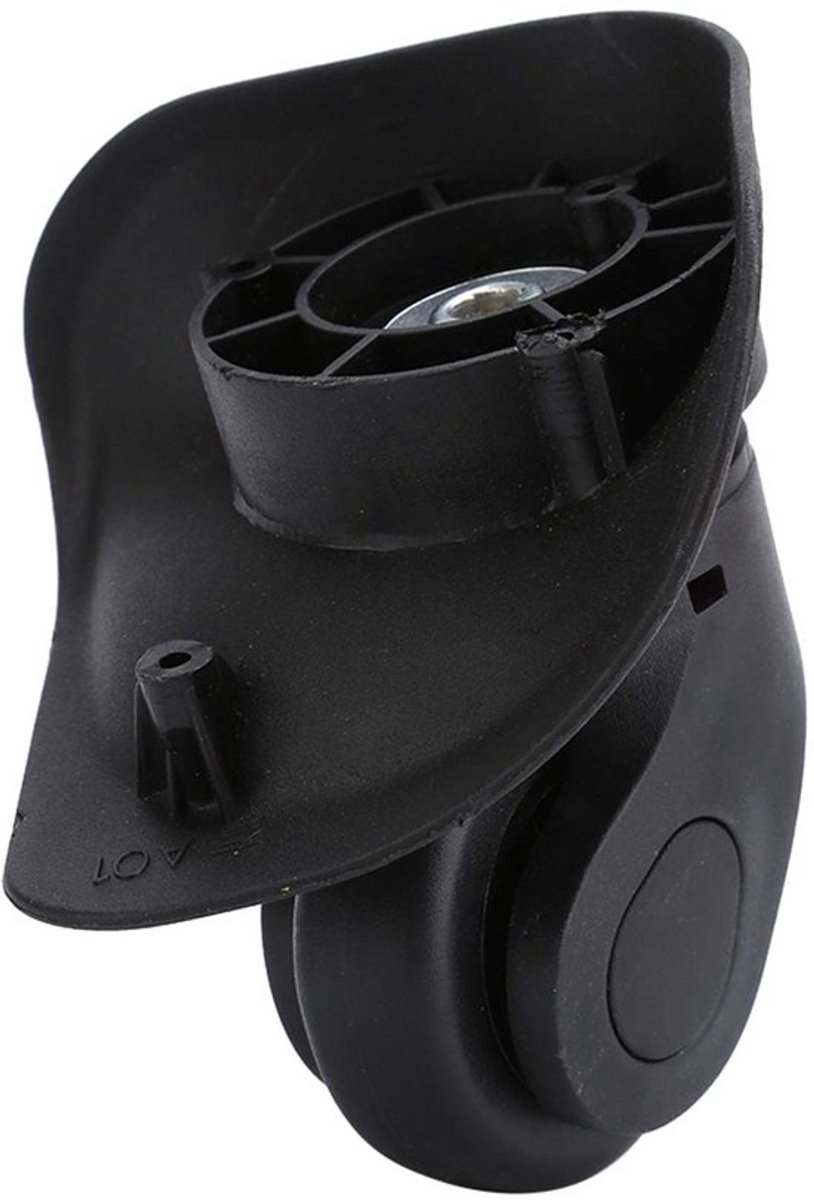 Vervangset bagagewielen rubber, 2 stuks zwenkwielen