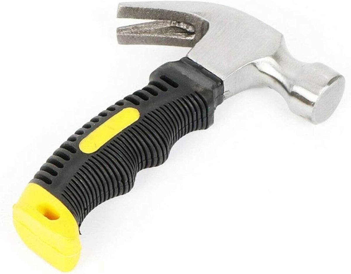 Mini Klauwhamer 10oz met Fiberglas Handvat - Compacte Hamer voor Kleine Klussen en Nagels