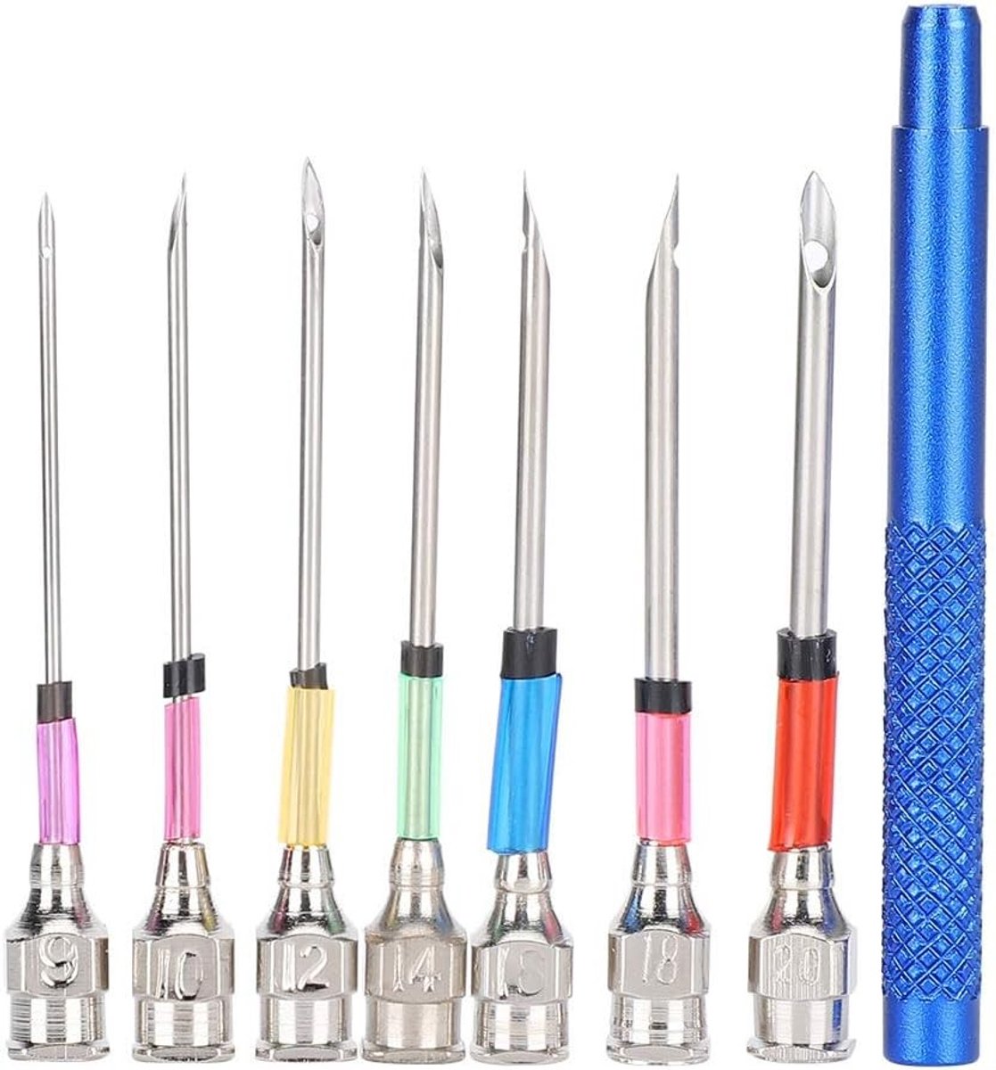 Embroidery Punch Kit met Fijne Stalen Naalden voor Handmatig Borduren en Breien - Complete Set voor Creatieve Naaldkunst