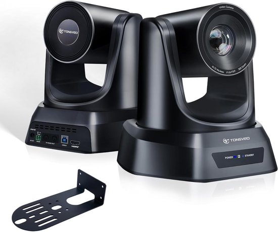 Thijox - PTZ Camera Systeem voor Vergaderruimtes met 20X Optische Zoom | 1080P 60fps HDMI USB Webcam voor Kerkstreaming, Online Videoconferenties en L